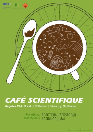 Café Scientifique diskusija Kaune: egzotiniai (atostogų) apsinuodijimai